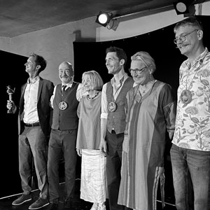 Am 29.08.2026 traten Justus Krux, Ulli Lohr, Christoph Rummel und Andreas „Spider” Krenzke am Herrentag der Belziger Bachstelze auf.
