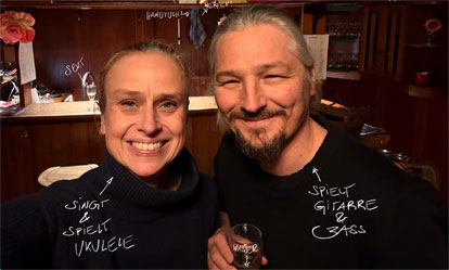 Melanie Haupt und Jonathan Brato&euml;ff